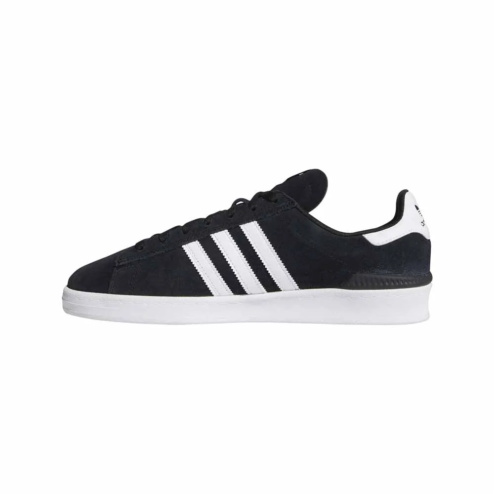 Adidas Skateboarding Campus ADV Black White Skate Shoes