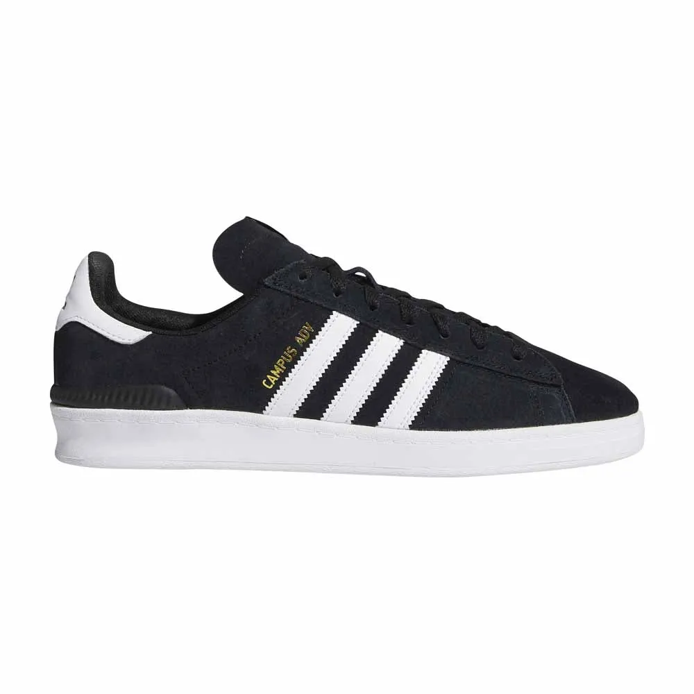 Adidas Skateboarding Campus ADV Black White Skate Shoes