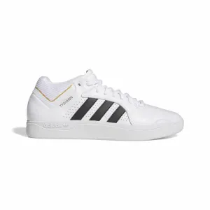 Adidas Skateboarding Tyshawn Feather White Core Black Gold Metallic Skate Shoes