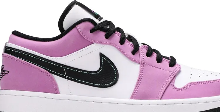 Air Jordan 1 Low SE Violet Shock Sneakers, Purple