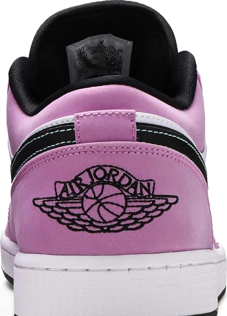 Air Jordan 1 Low SE Violet Shock Sneakers, Purple