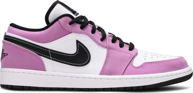 Air Jordan 1 Low SE Violet Shock Sneakers, Purple