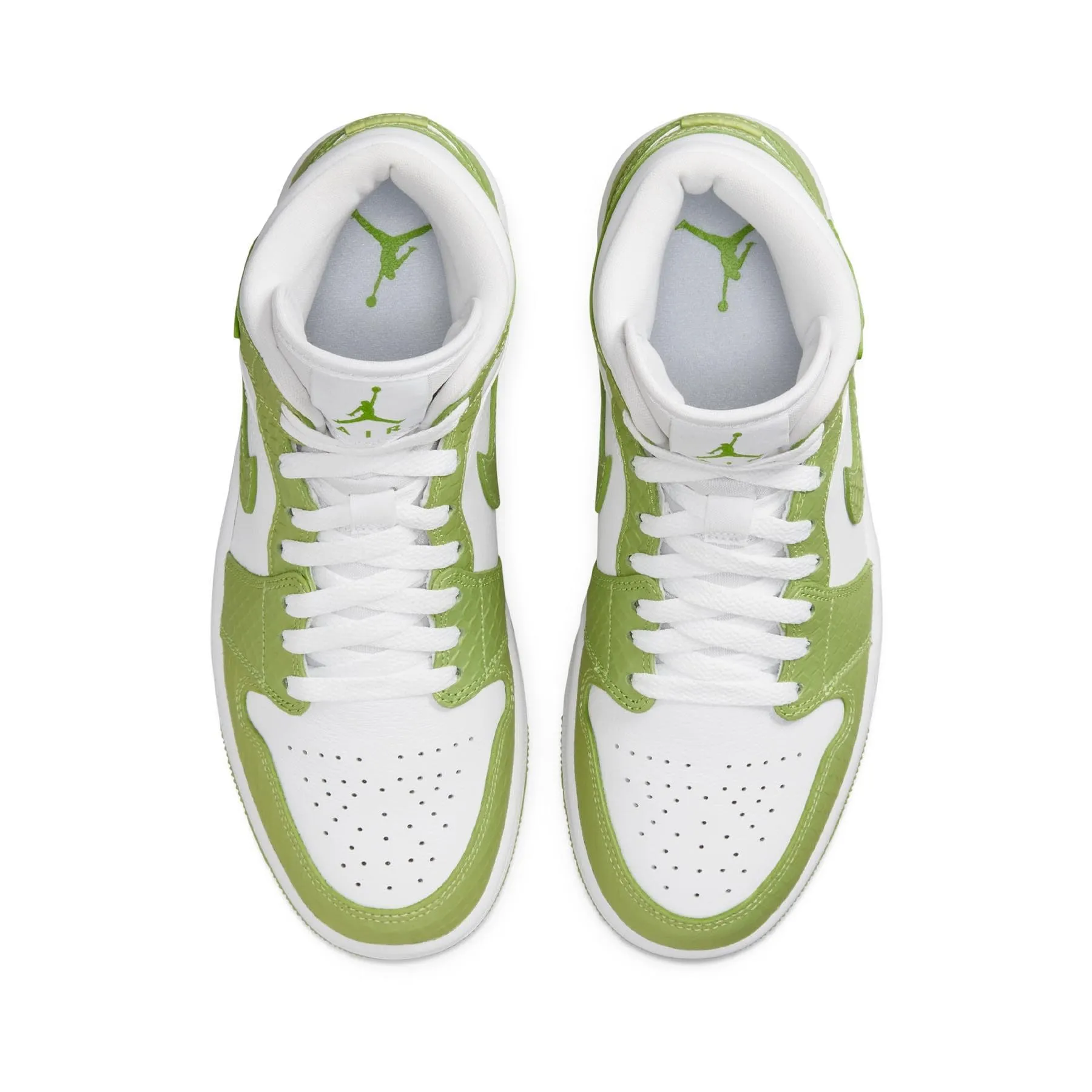 Air Jordan 1 Mid SE Wmns 'Green Python'