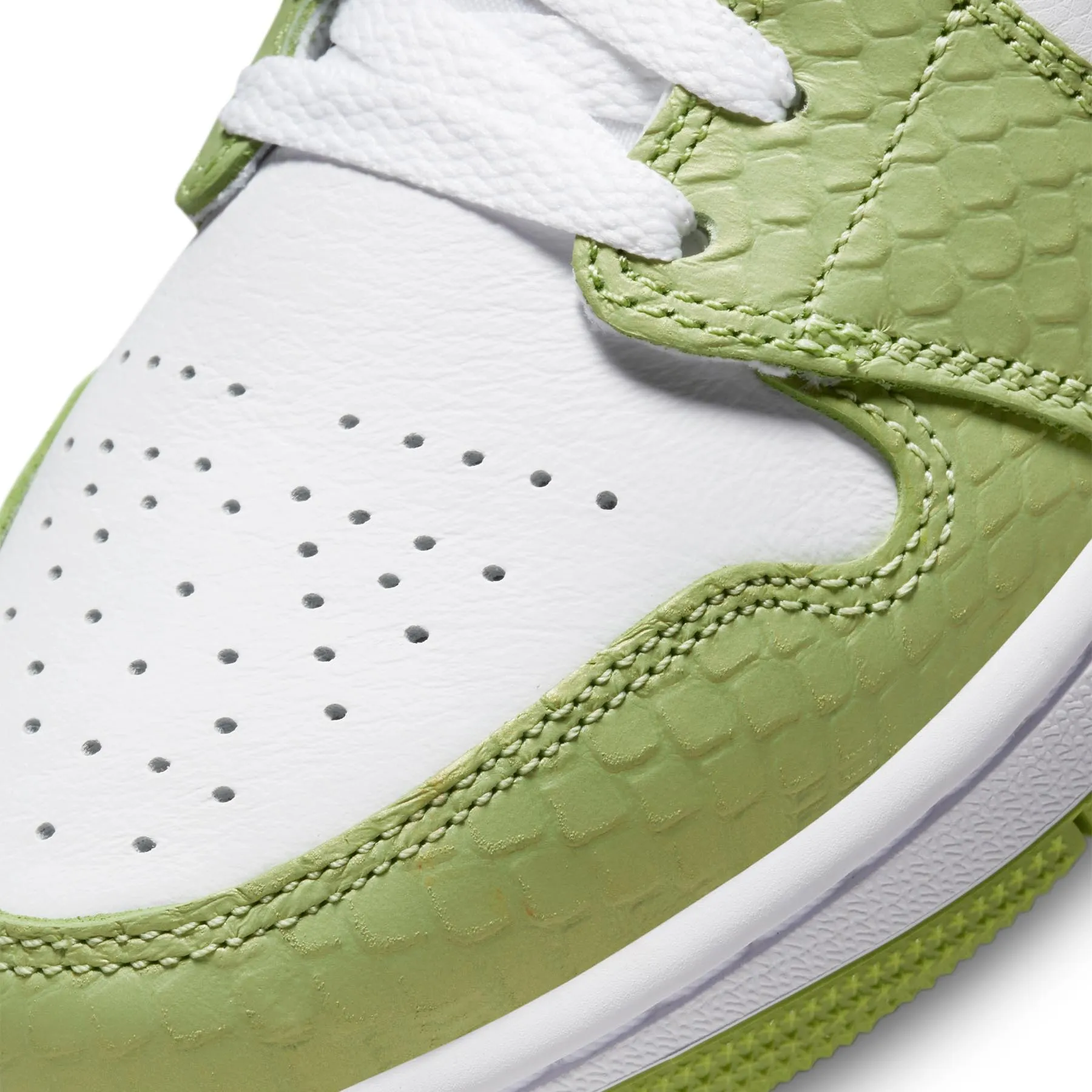 Air Jordan 1 Mid SE Wmns 'Green Python'