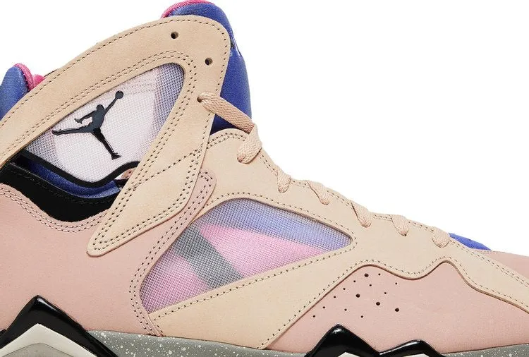 Air Jordan 7 Retro SE Sapphire Sneakers, Tan