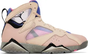 Air Jordan 7 Retro SE Sapphire Sneakers, Tan