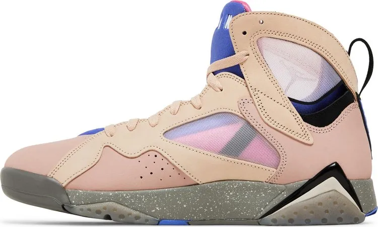 Air Jordan 7 Retro SE Sapphire Sneakers, Tan