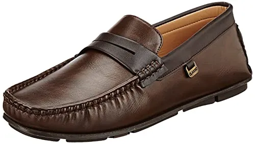 Amazon Brand - Symbol Men's Classic Brown Penny Loafer_10 UK (SS21-23)