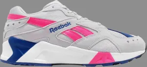 Aztrek 'acid pink' Reebok sneakers, gray