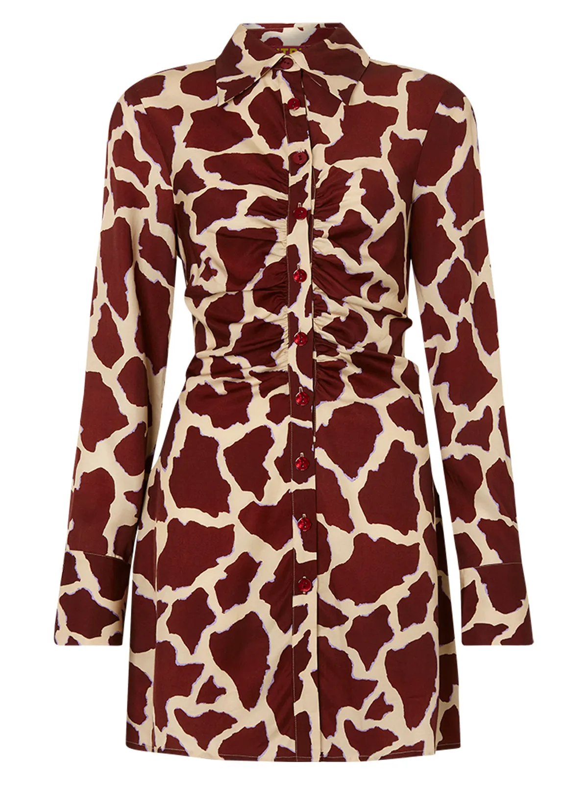 Brooke Giraffe Print Mini Dress