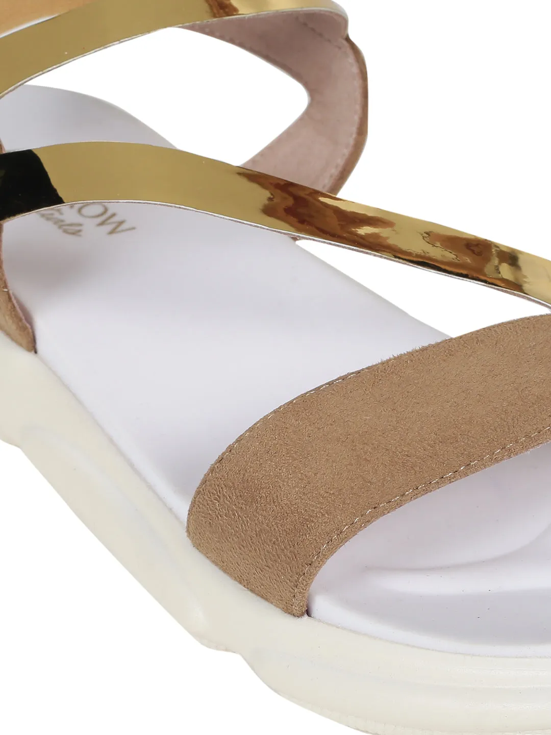 Cecelia Beige Flats