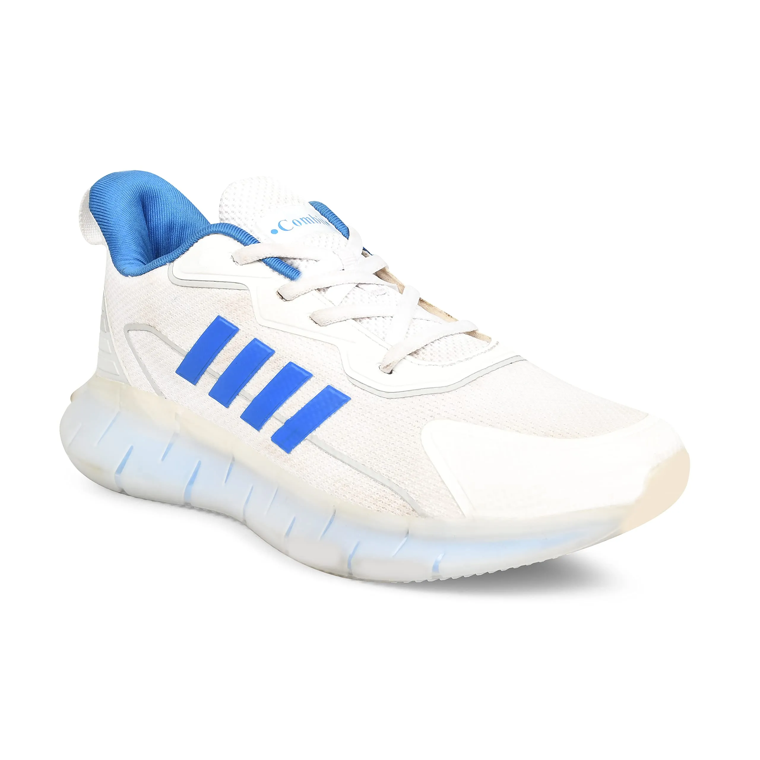 COMBIT Running Shoes BOOST-01_White/R Blue_8