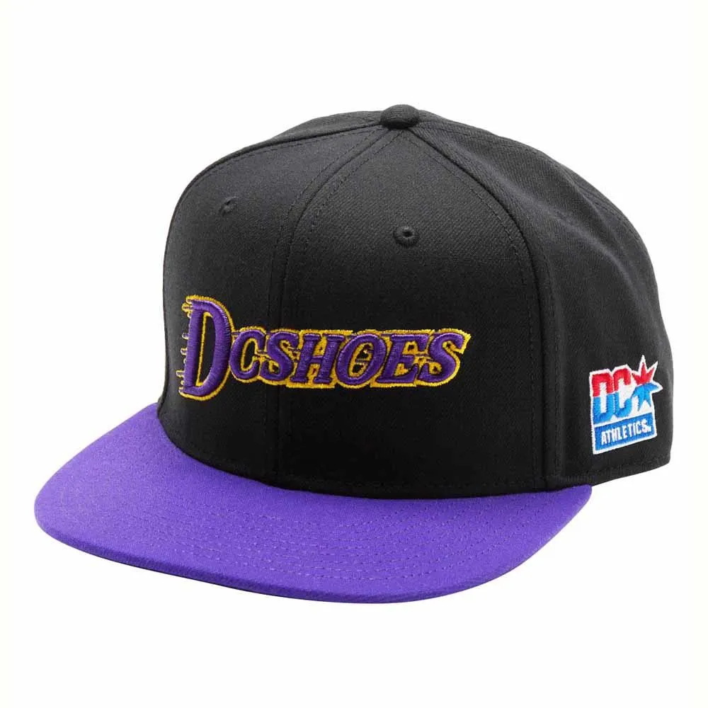 Dc Shoes ShowTime Empire Snap Back Cap Black Purple One Size