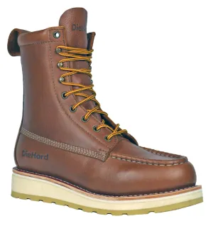 DieHard Mens Malibu Soft Toe Rust Leather Tumbled USA Work Boots