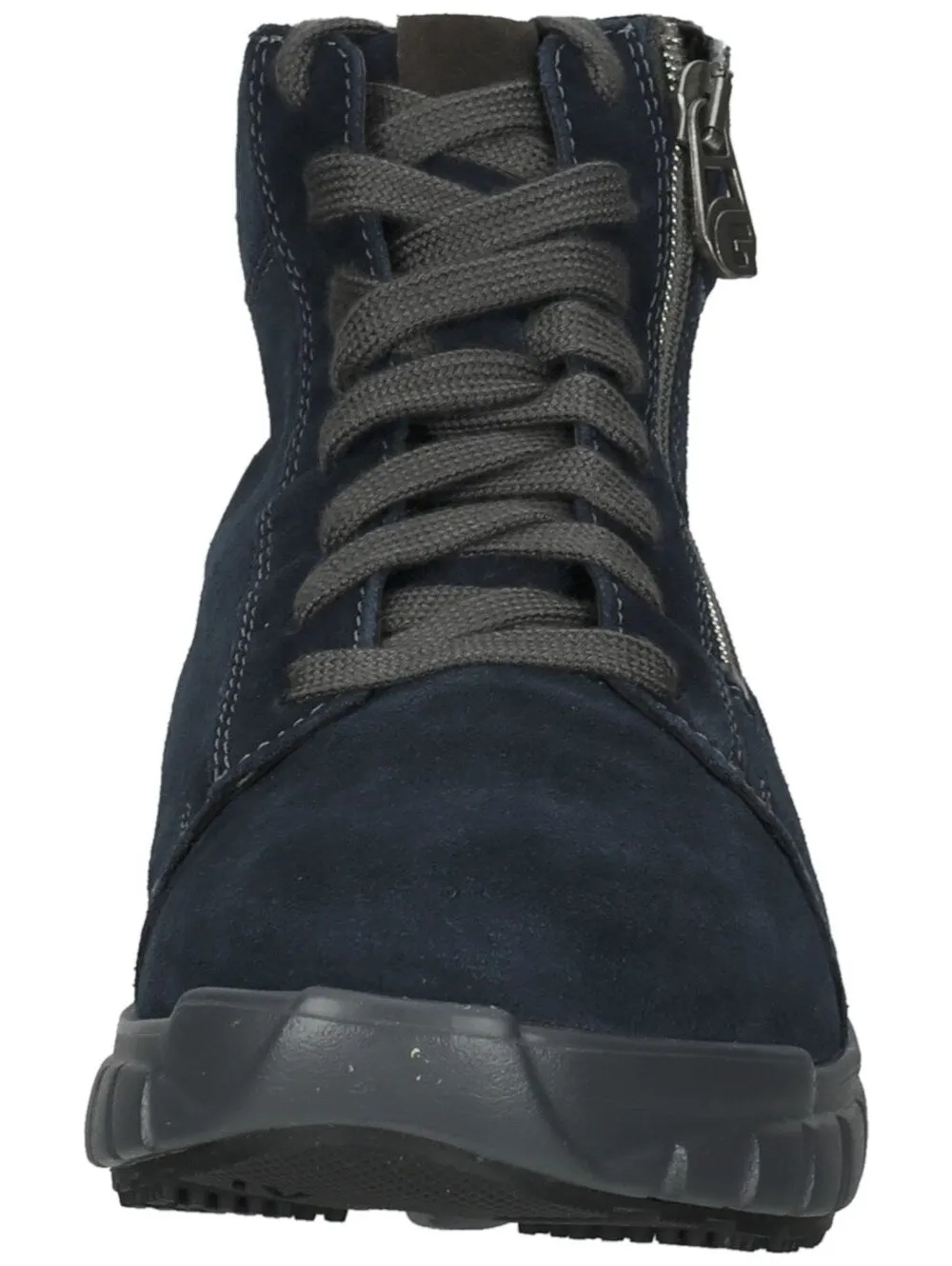 Ganter lace-up ankle boots, dark blue