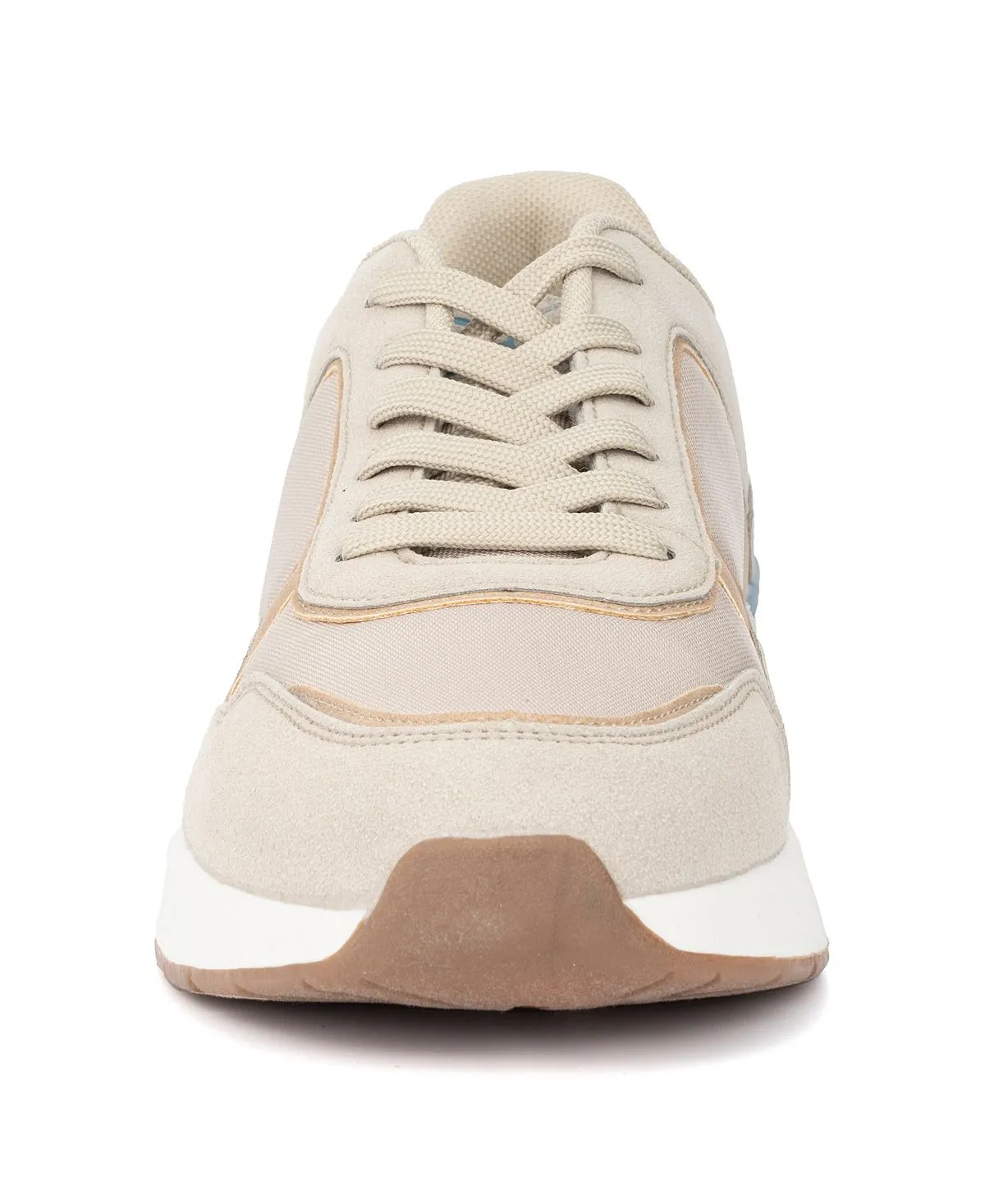 Harvey New York And Company Men's Low Top Sneakers, Beige