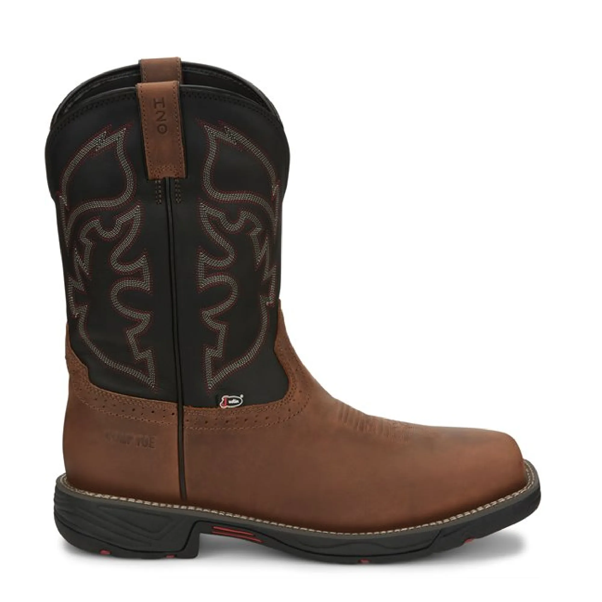 Justin Boots Rush Comp Toe | Style WK4337 Color Tan