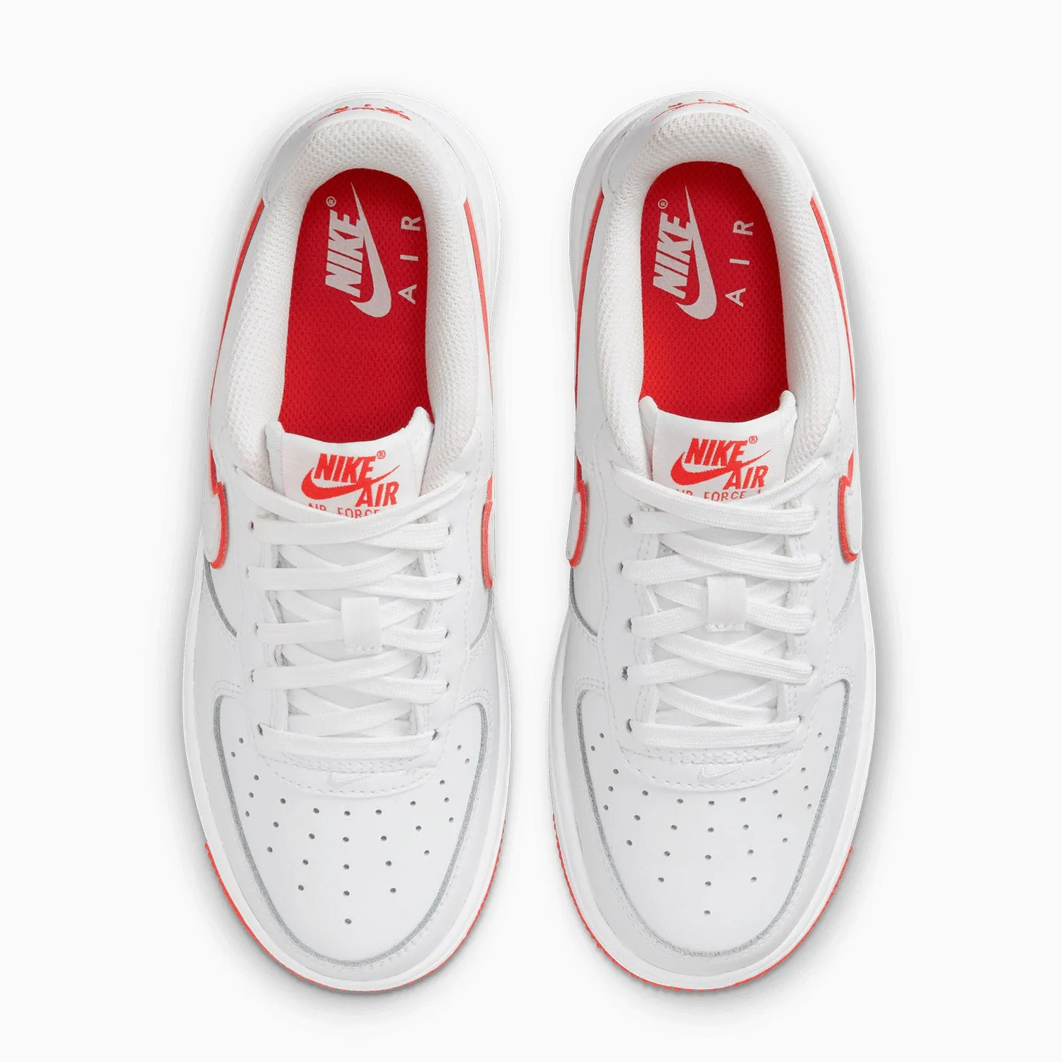 Kid's Air Force 1 "Picante Red" Grade School