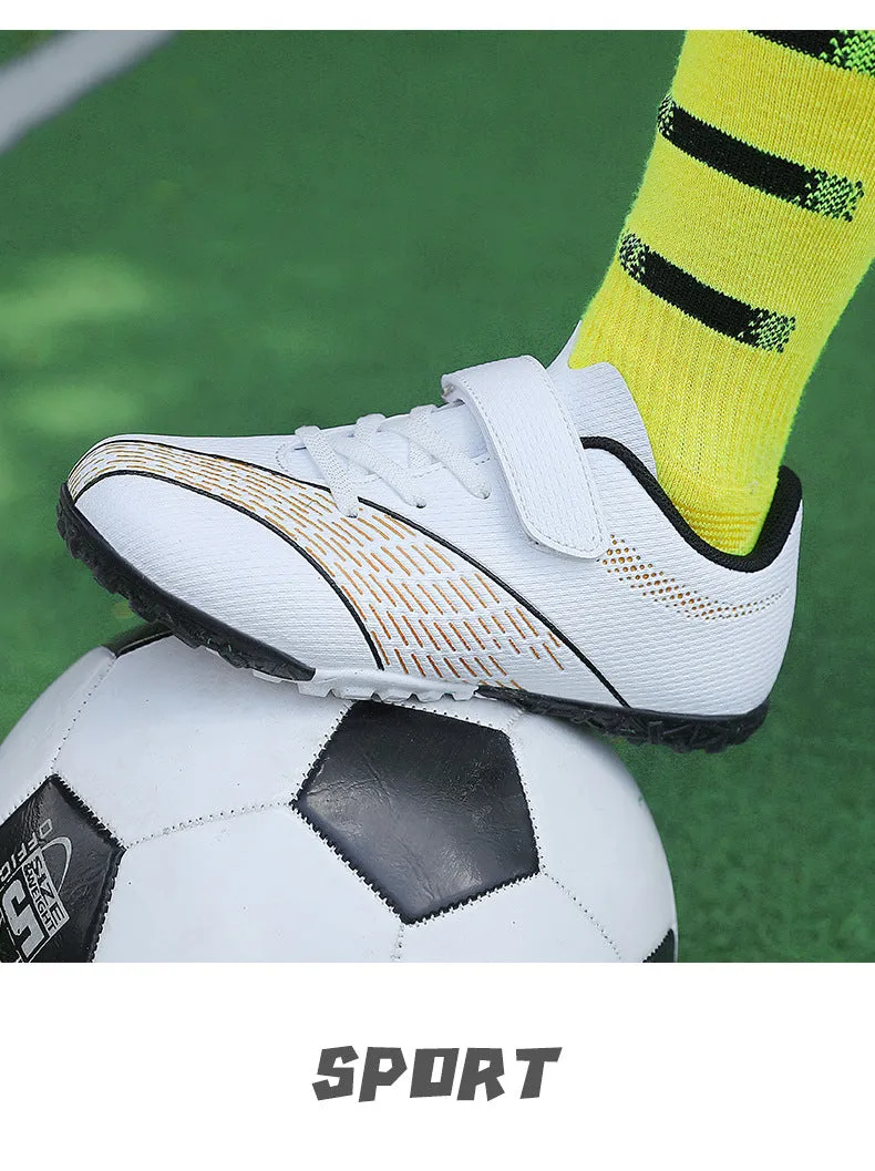 Kids' Soccer Shoes, TF and AG Studs, Training