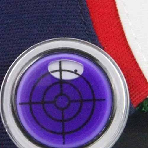 Loom Tree Golf Gradienter Putting Alignment Tool Magnetic Ball Marker Hat Clip Purple