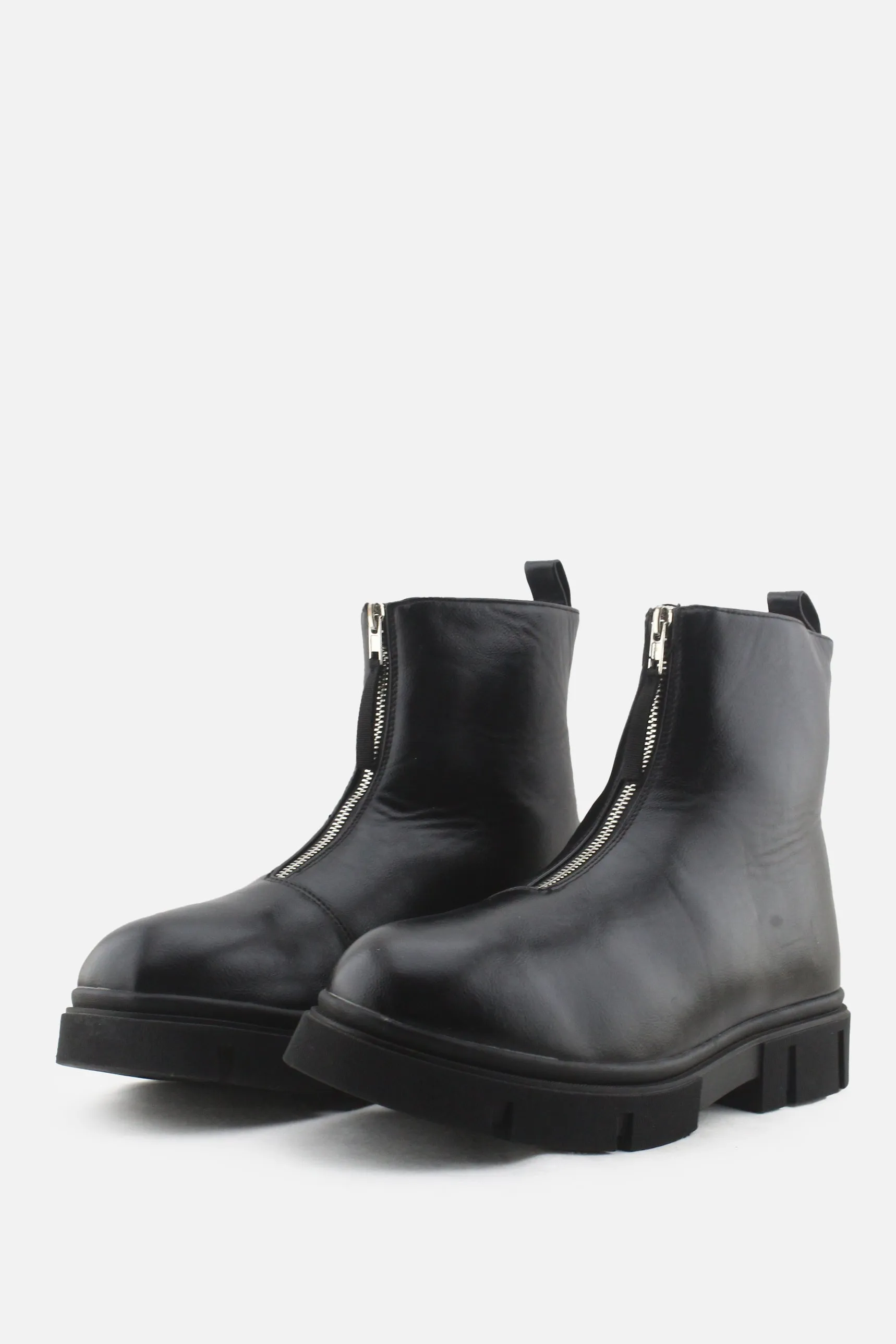 Man Zipper Chelsea Ankle Boots | 100% Authentic Leather