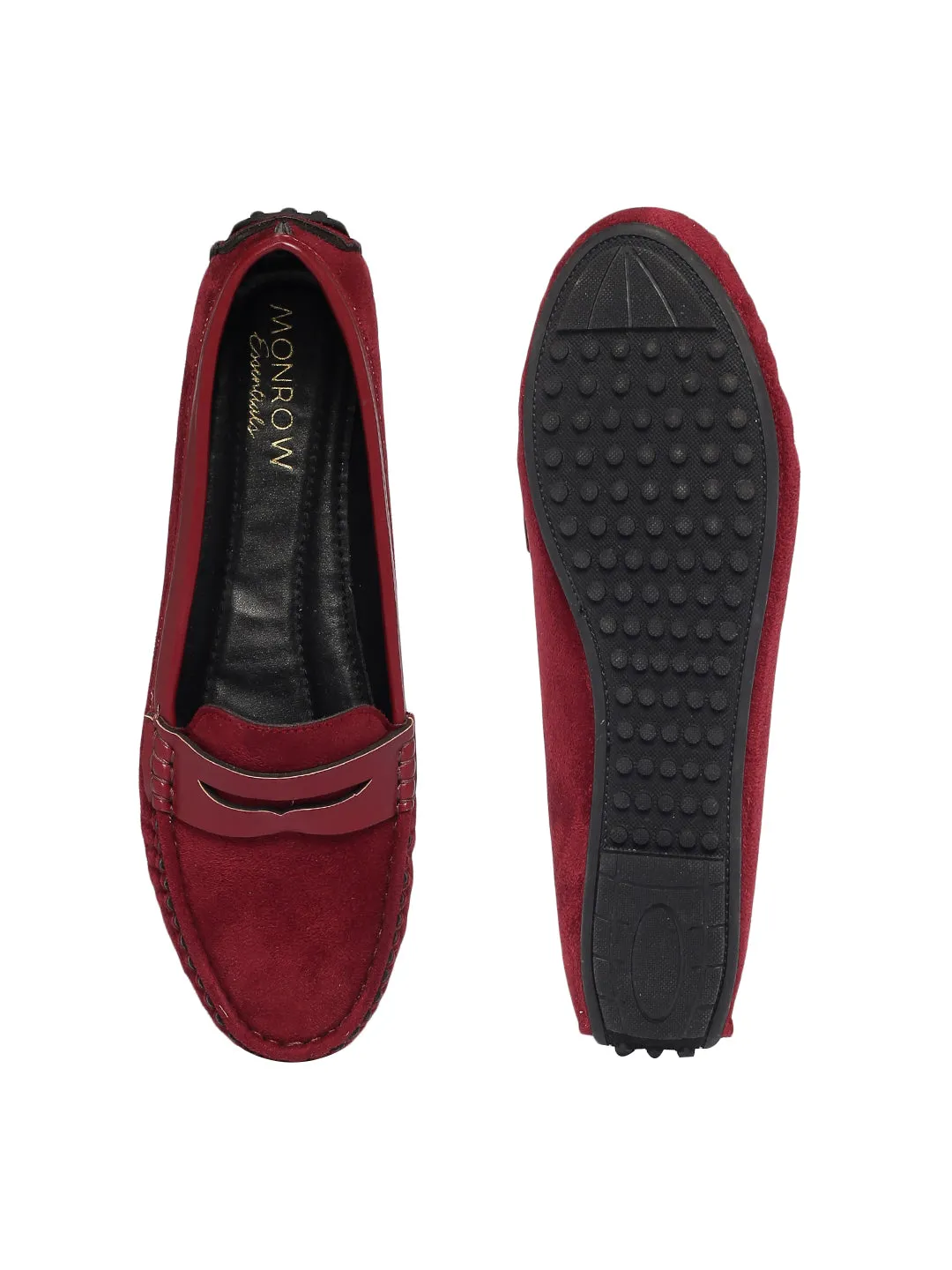 Manon Maroon Loafers