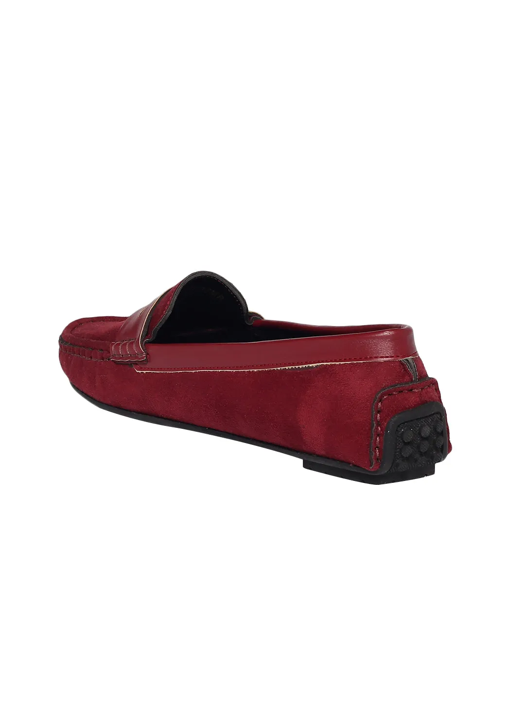 Manon Maroon Loafers