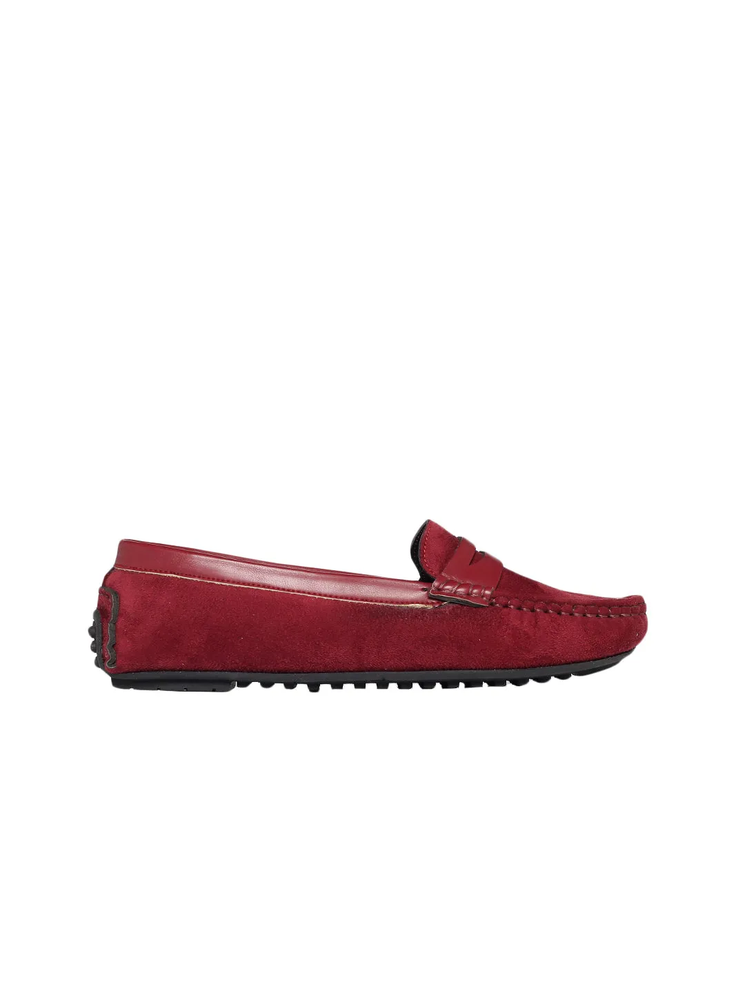 Manon Maroon Loafers