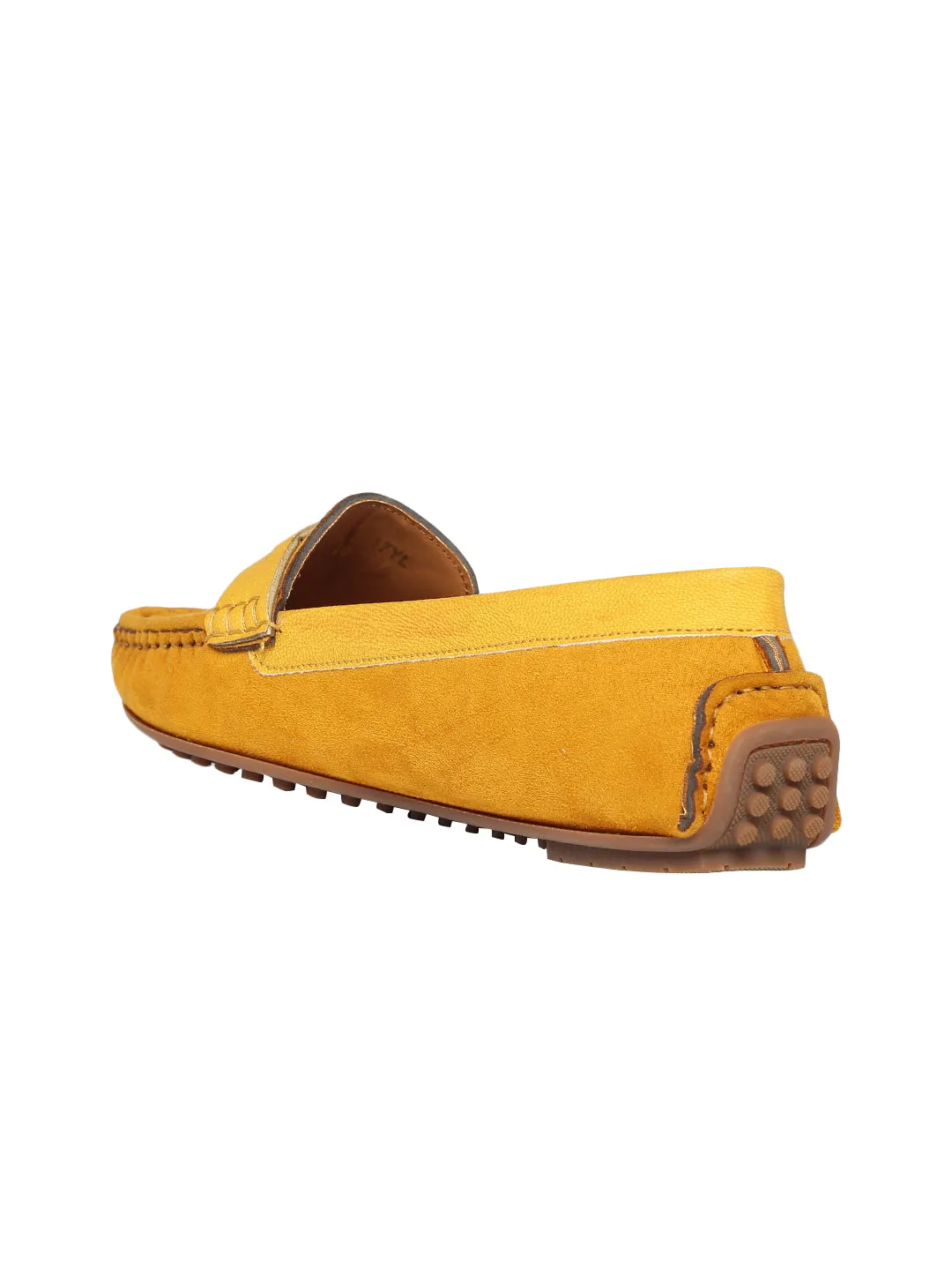 Manon Yellow Loafers