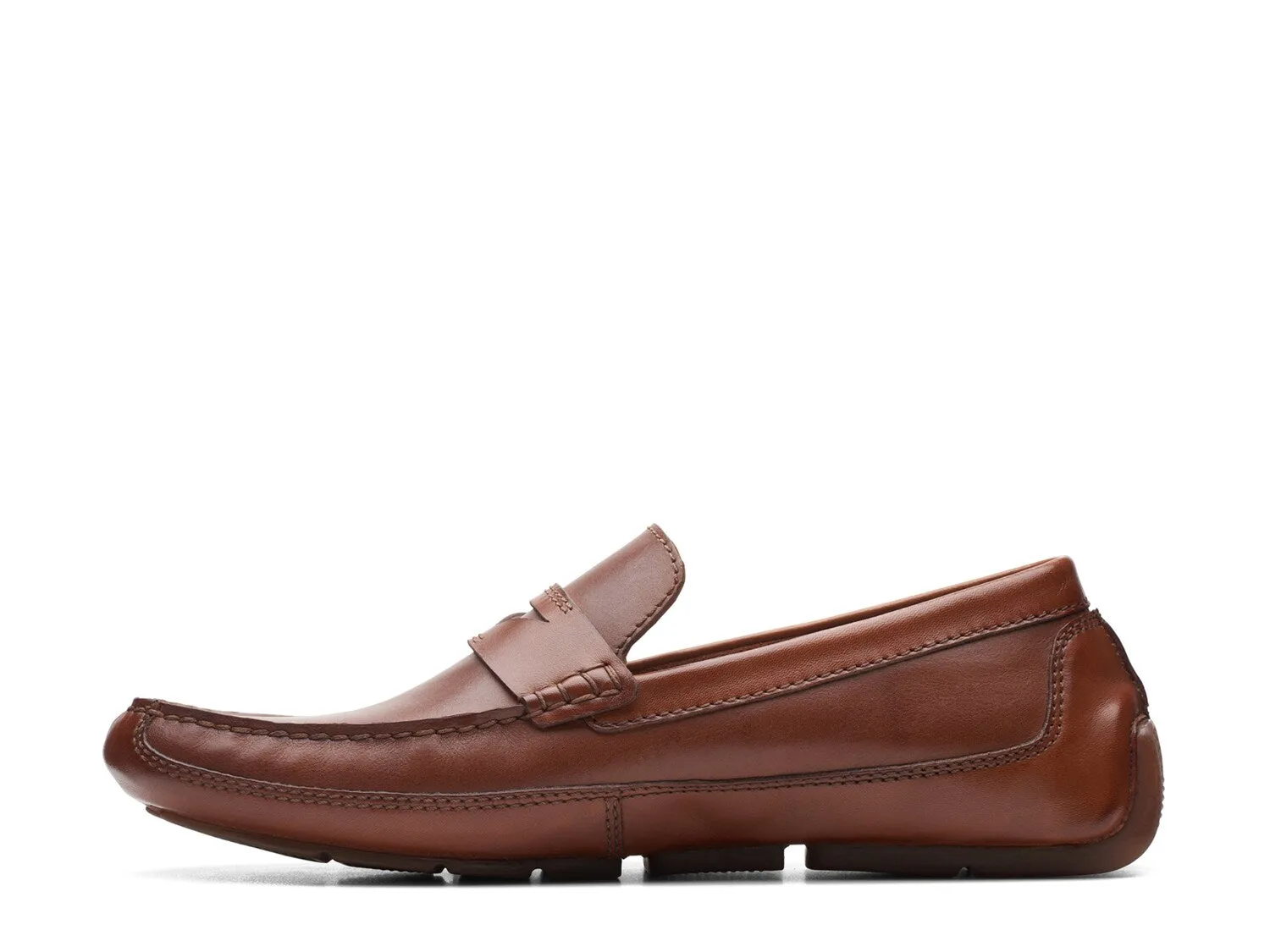 Markman Way Clarks moccasins, dark brown