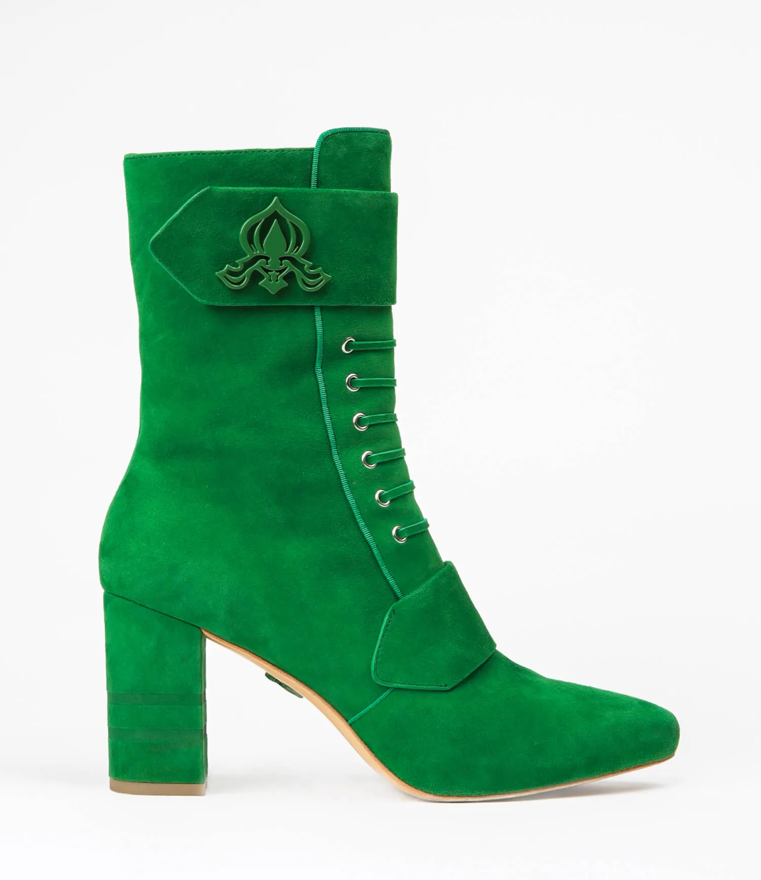 Marta • Green Suede