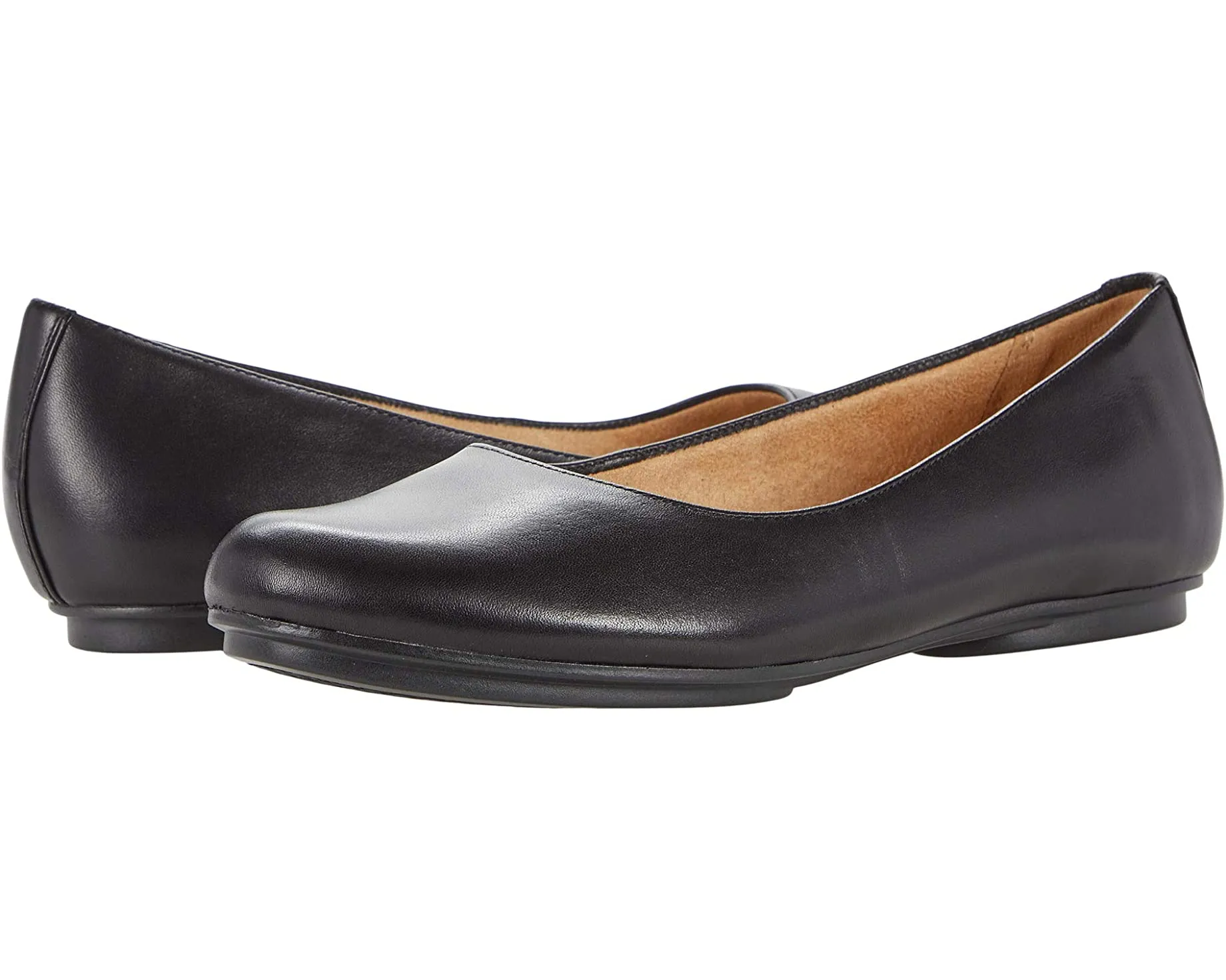 Maxwell Naturalizer Flats, Leather