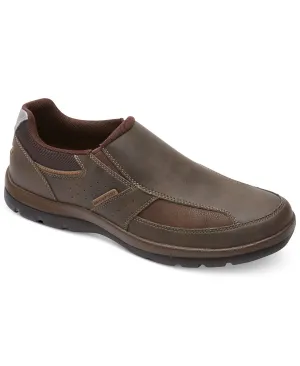 Men's slip-on shoes get your kicks Rockport, brown