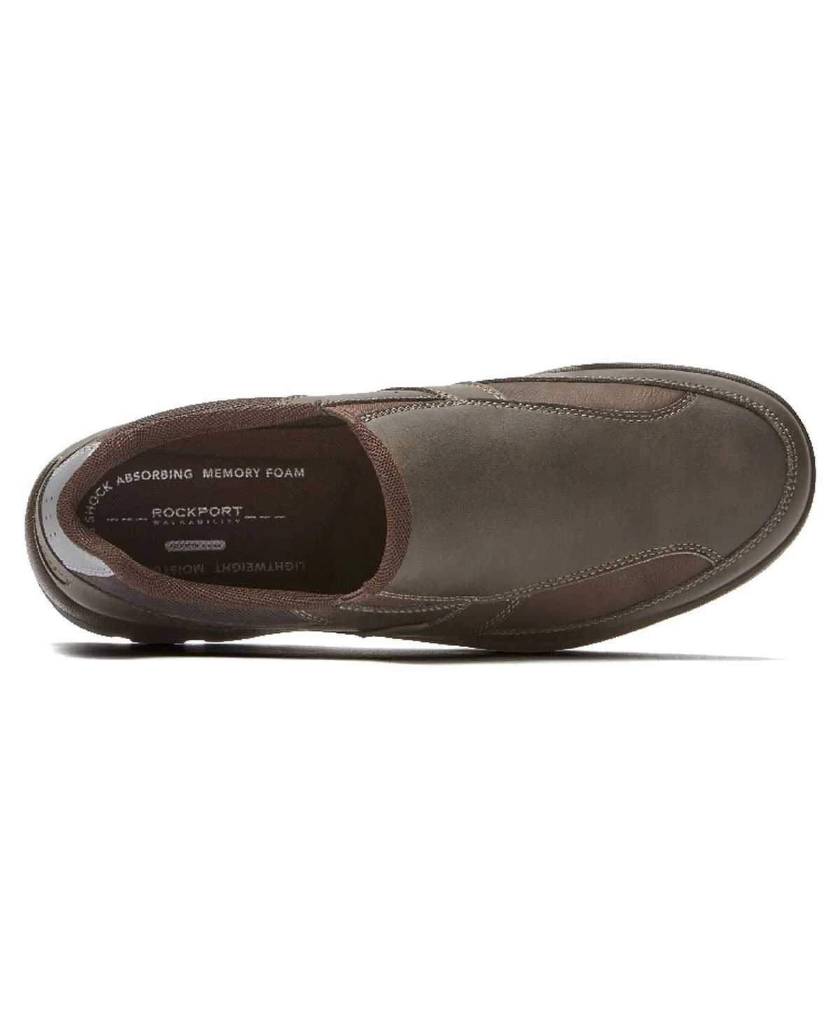 Men's slip-on shoes get your kicks Rockport, brown