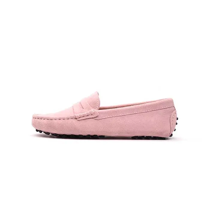 Nice Women Genuine Leather Spring Flat Shoes Casual Loafers Slip On Women's Flats Shoes Moccasins Lady Driving Shoes