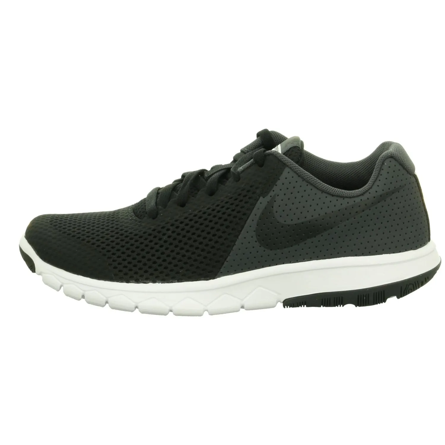 Nike boys FLEX EXPERIENCE 5 (GS) Black/Black Running Shoe - 4 UK (844995-001)