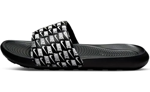 Nike Men's Victori One Slide Print Black Slipper-10 UK (10.5 US) (CN9678)