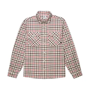 Nike SB Long Sleeve Flannel Skate Button Up Shirt