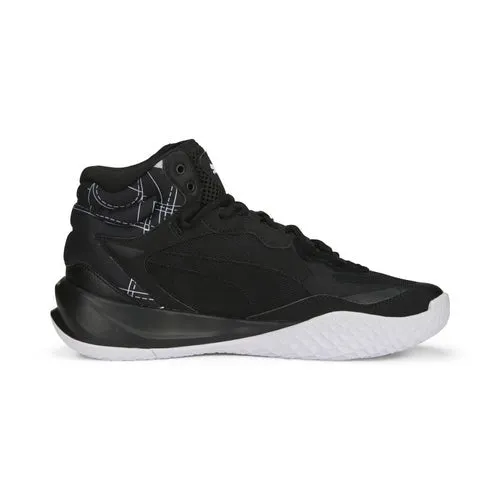 Puma Senior Playmaker Pro Mid Courtside 378326-01 Basketball Shoes