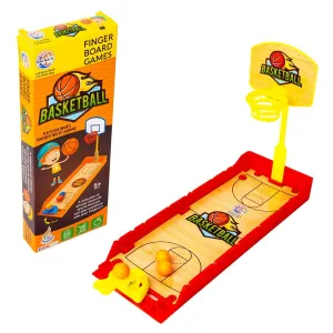 RATNA'S Basketball Finger Board Game Tabletop & Miniature Gaming Pocket Basketball Set Travelling Toy for Kids 5  Years