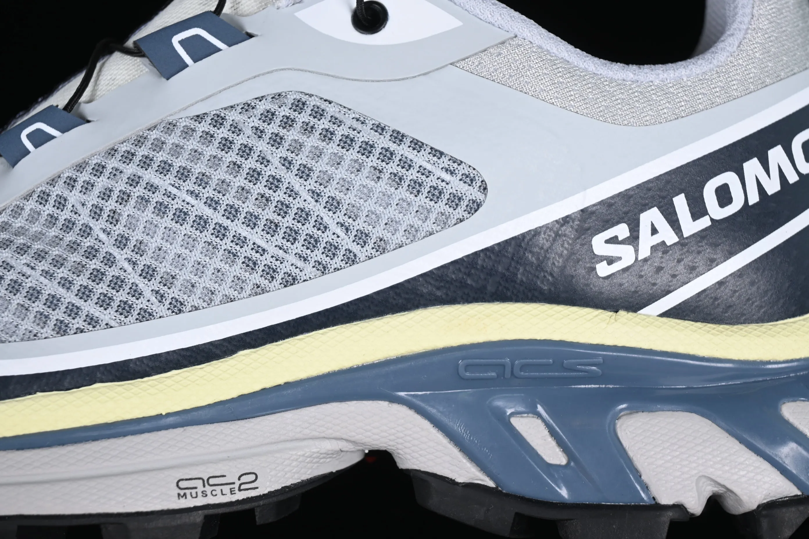 Salomon XT 6 SILVER Light extra breathable Running and Hiking Trainers