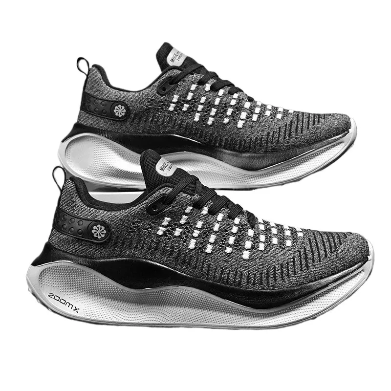 Unisex Carbon Plate Running Shoes, Cushioning Sports Training Sneakers