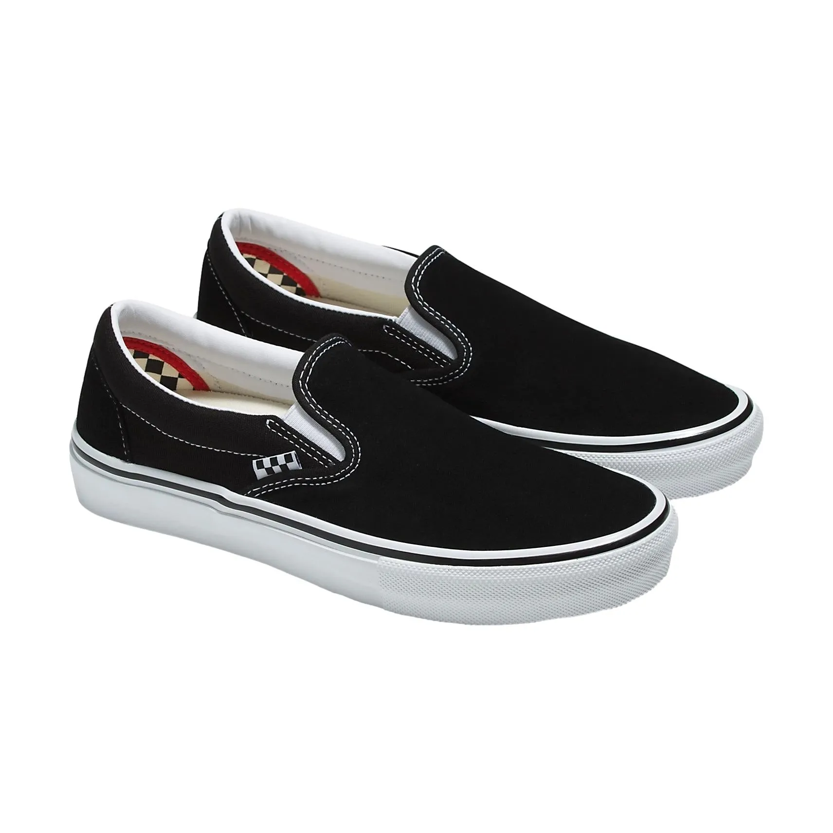 Vans Skate Slip On Blk/White