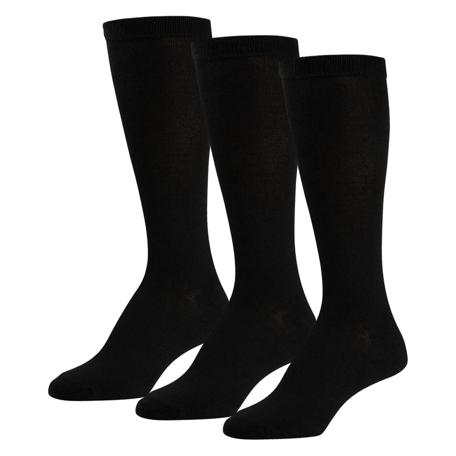 Women's Solid Colored Knee High Socks